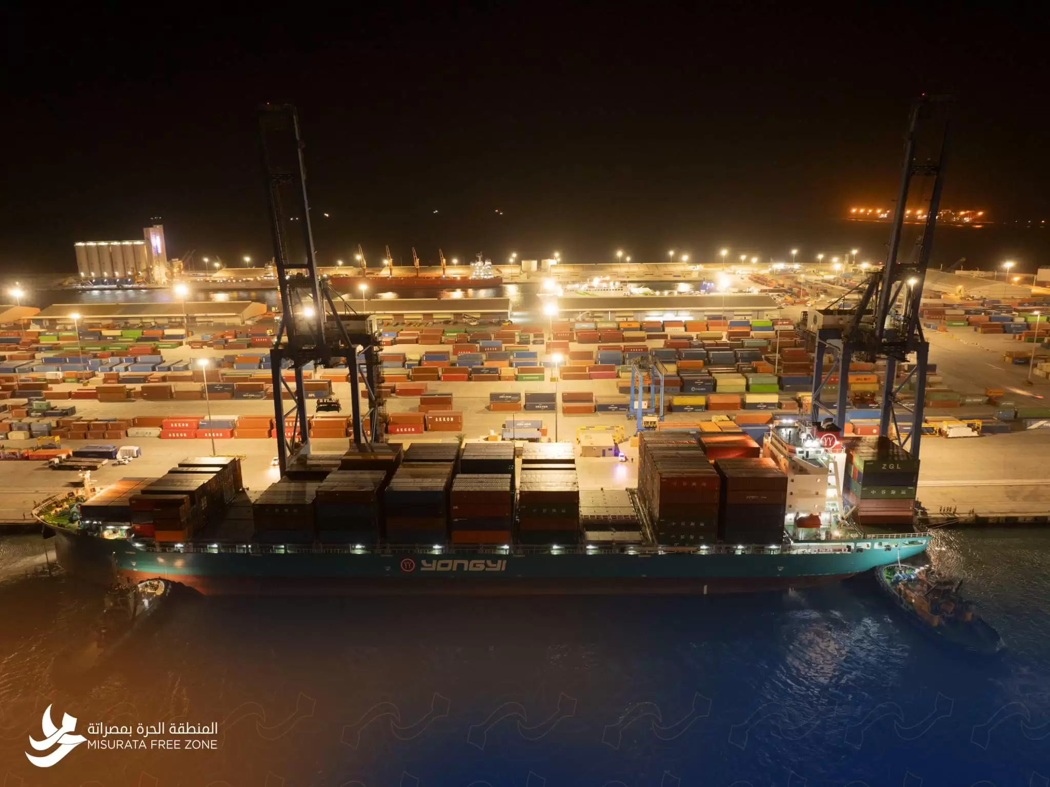 The Chinese line Sea Legend begins its first trip to the free zone port