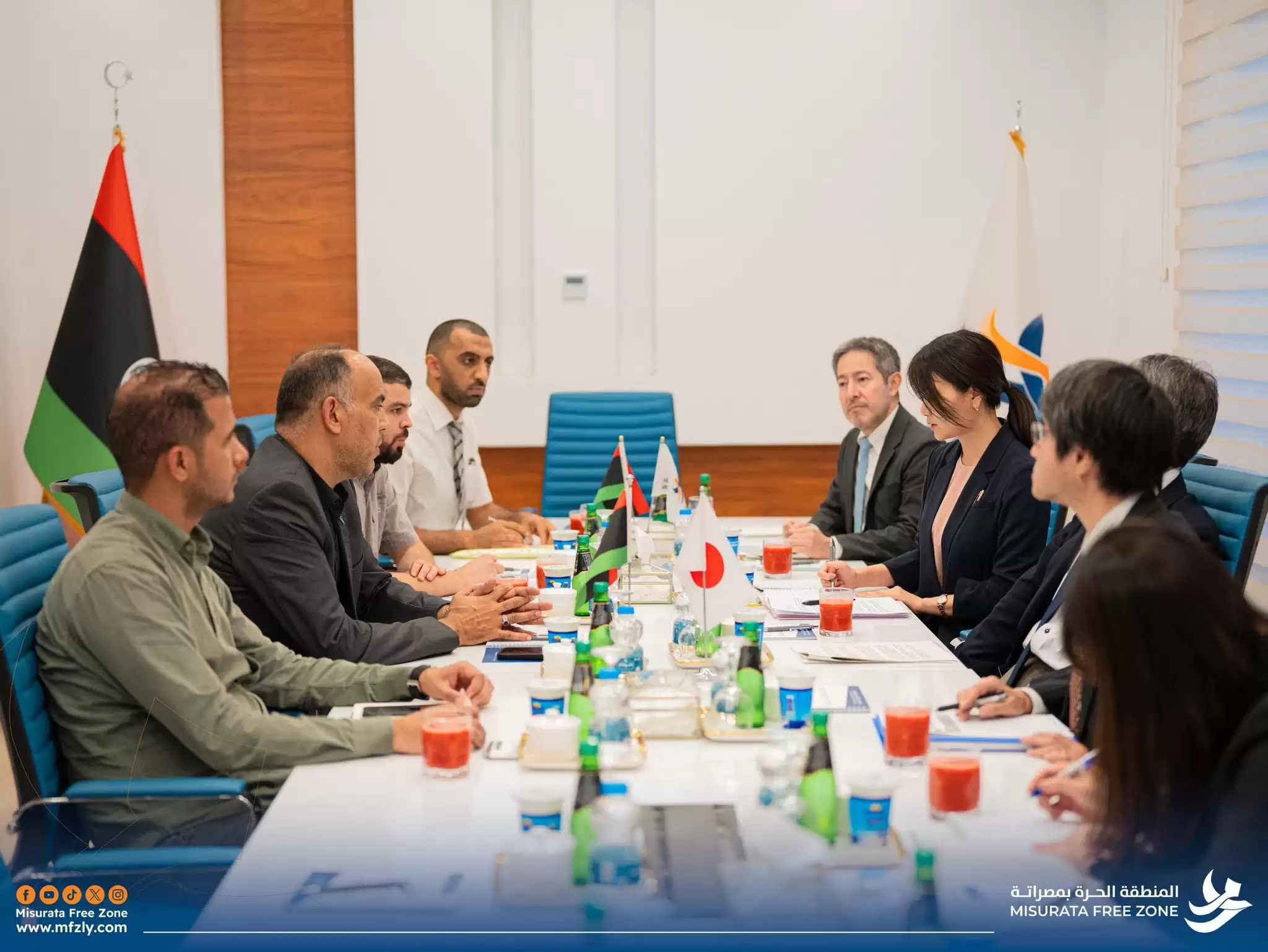 Misurata Free Zone Welcomes Japanese Delegation to Boost Economic Cooperation and Investment