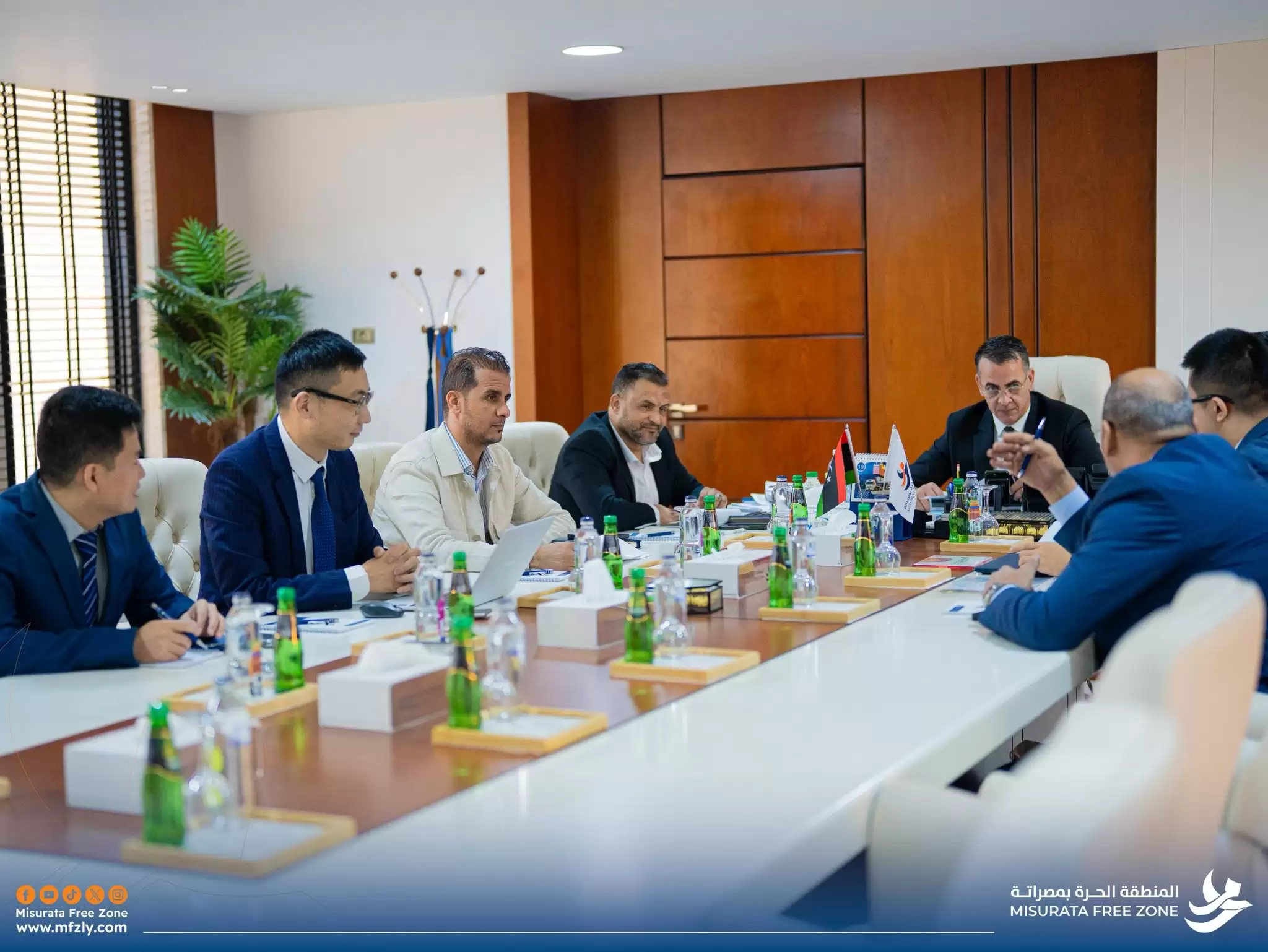 Huawei’s General Manager Visits Misurata Free Zone